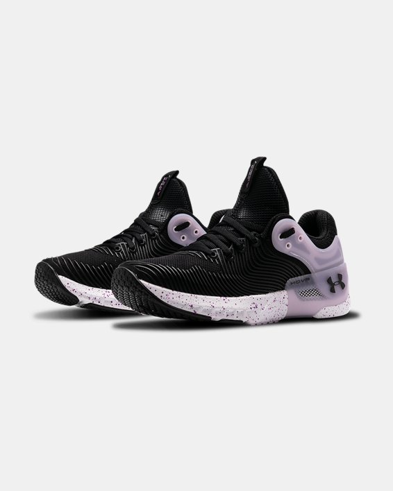 Women's UA HOVR™ Apex 2 Training Shoes in Black image number 3
